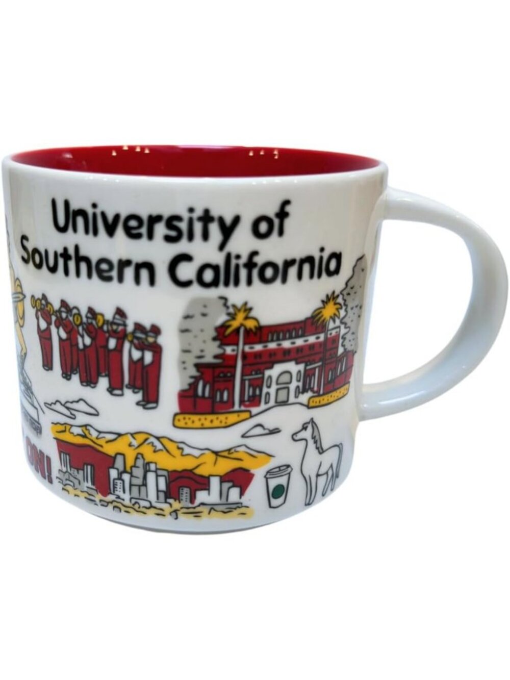 USC Campus Collection Ceramic Mug - 14 Oz, Starbucks Been There Series